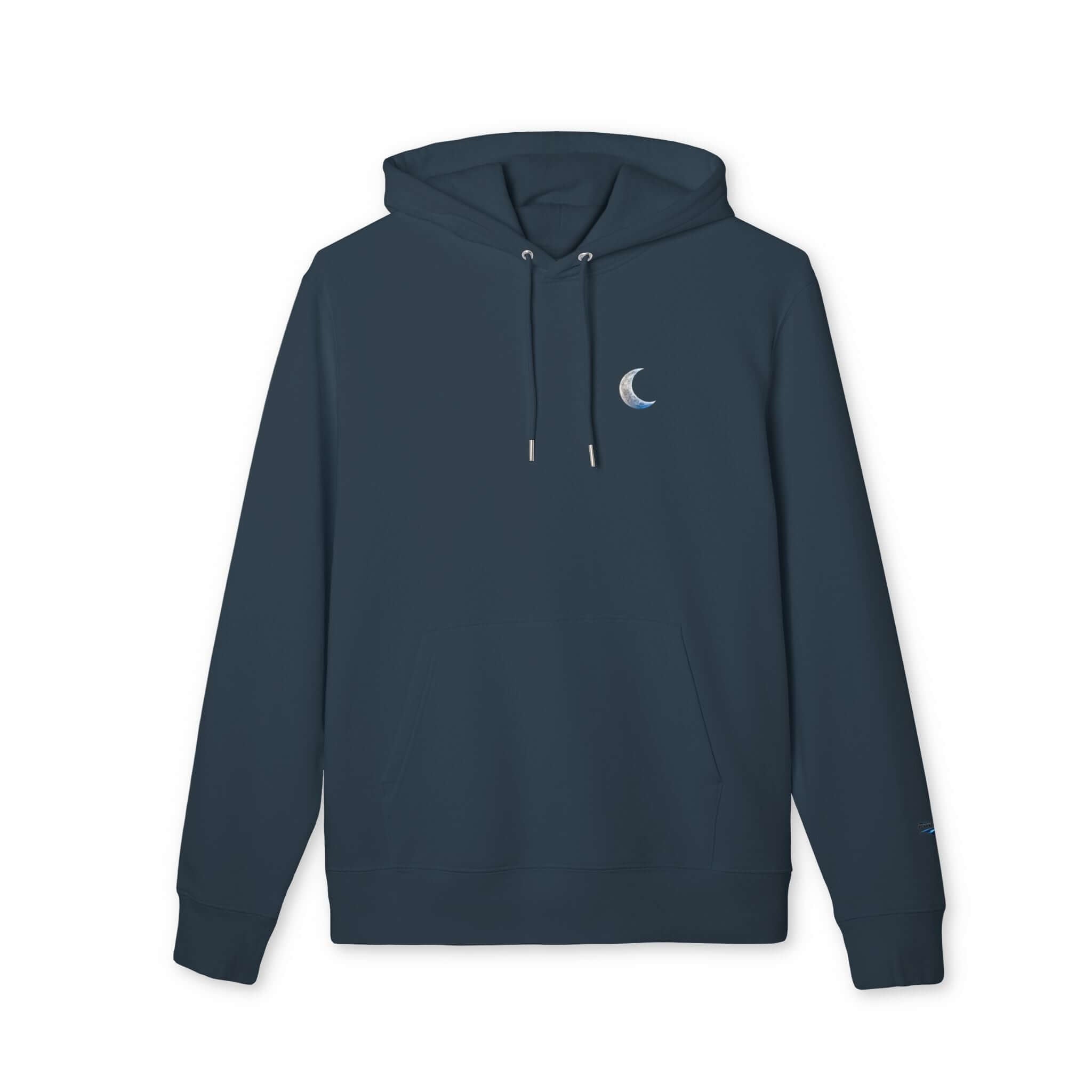 India Ink Gray Pullover Nation Still Here Still Trying Hoodie front view